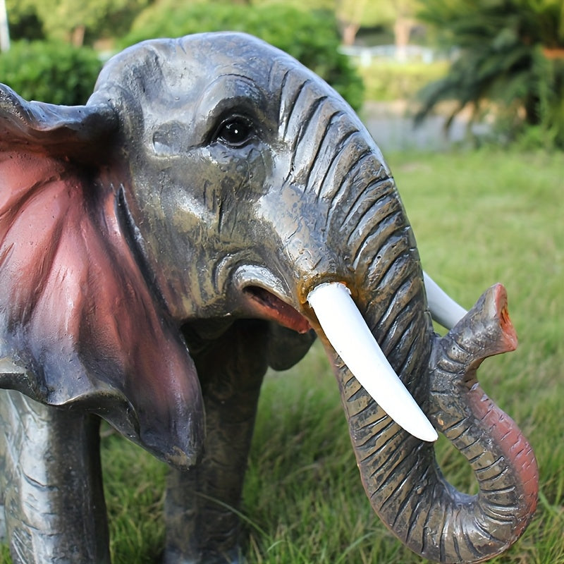 Large Realistic Elephant Statue