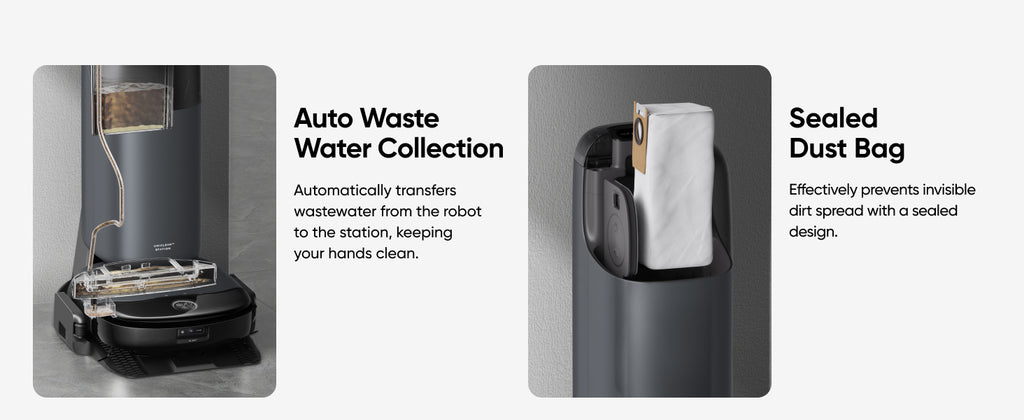 eufy Omni S1, Robot Vacuum Cleaner with Mop, Incredible Suction, All-in-One Station, Smart Obstacle Avoidance, Lift Mop, Wi-Fi, App, Alexa, Corner-to-Edge Deep Cleaning