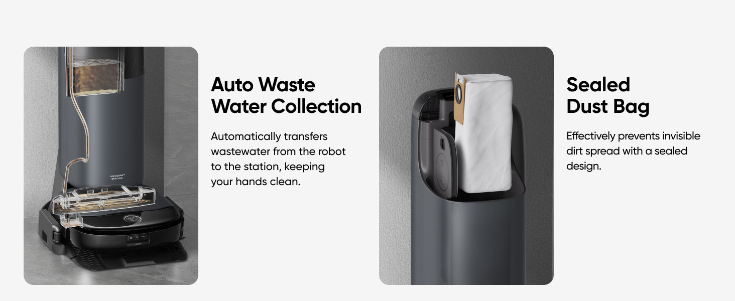 eufy Omni S1, Robot Vacuum Cleaner with Mop, Incredible Suction, All-in-One Station, Smart Obstacle Avoidance, Lift Mop, Wi-Fi, App, Alexa, Corner-to-Edge Deep Cleaning