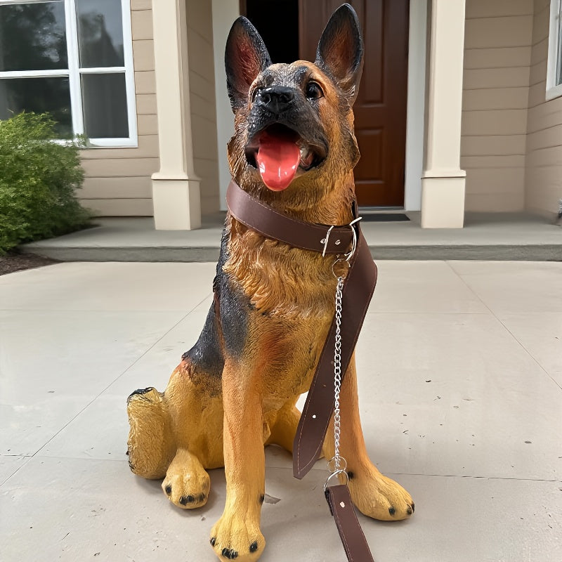 German Shepherd dog statue