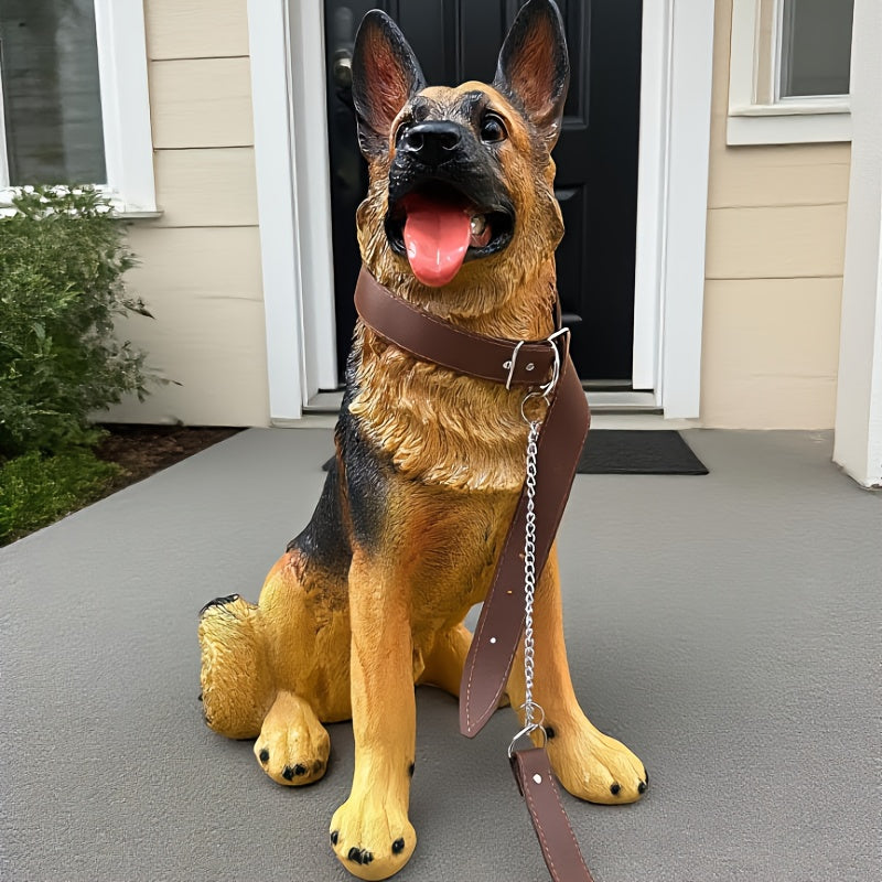 German Shepherd dog statue