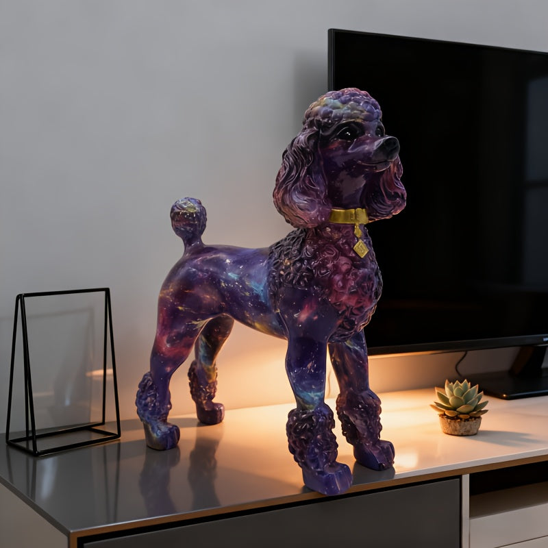 Poodle Statue Resin