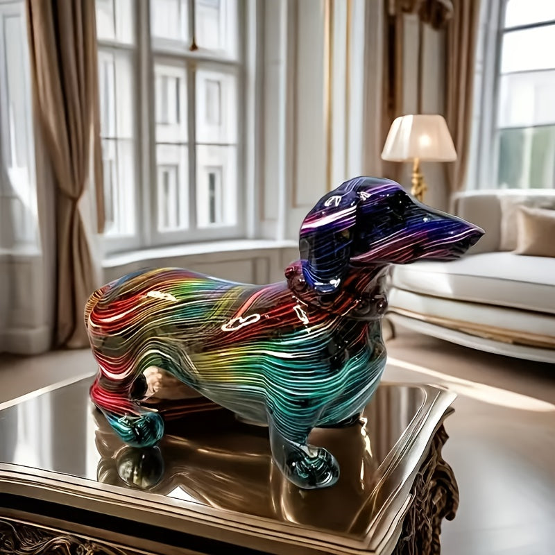 Large Color-Changing-like (Real Effect) Dachshund