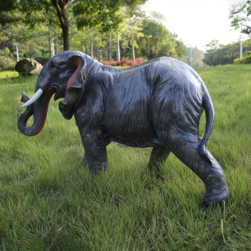 Large Realistic Elephant Statue