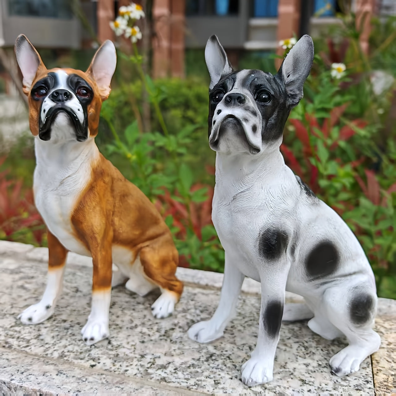 Resin French Bulldog Statue