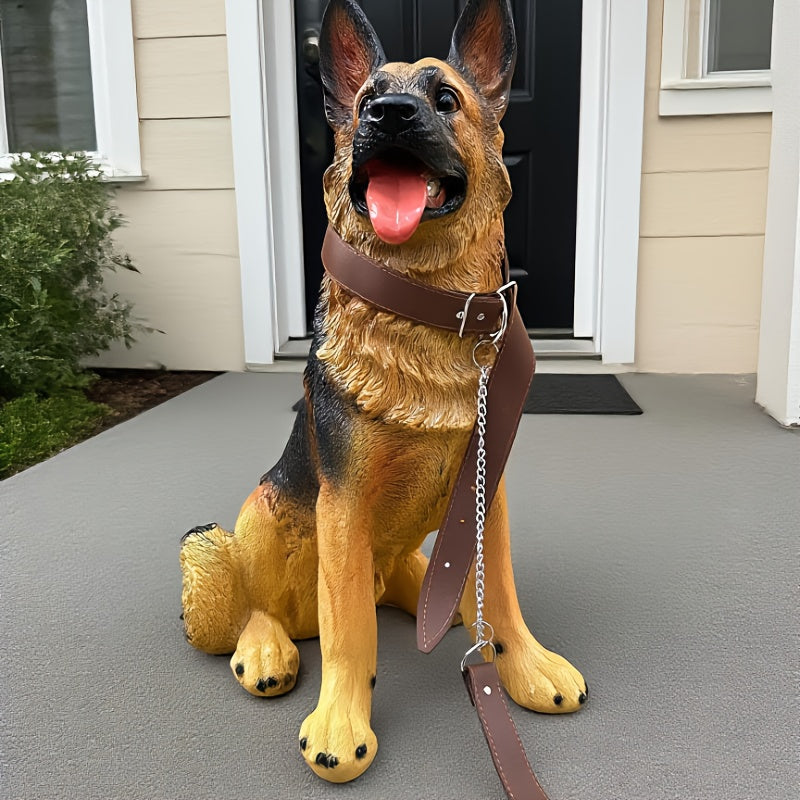 German Shepherd dog statue