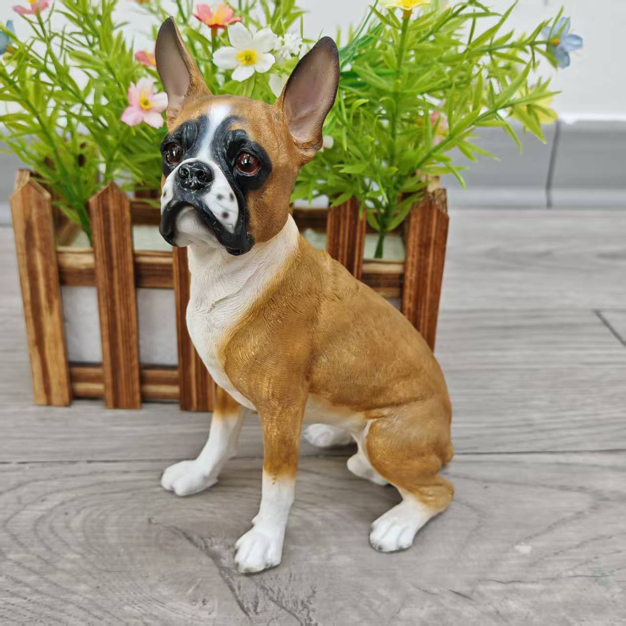 Resin French Bulldog Statue