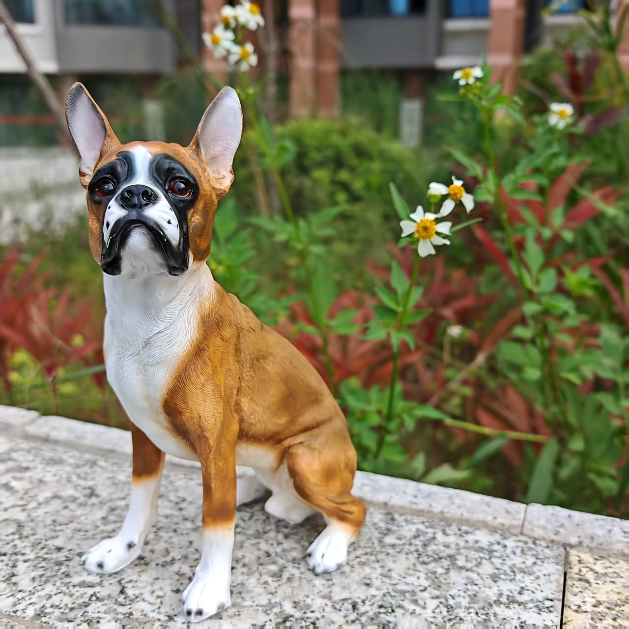Resin French Bulldog Statue