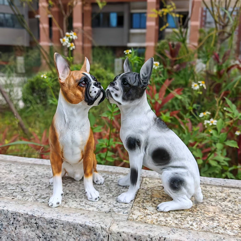 Resin French Bulldog Statue