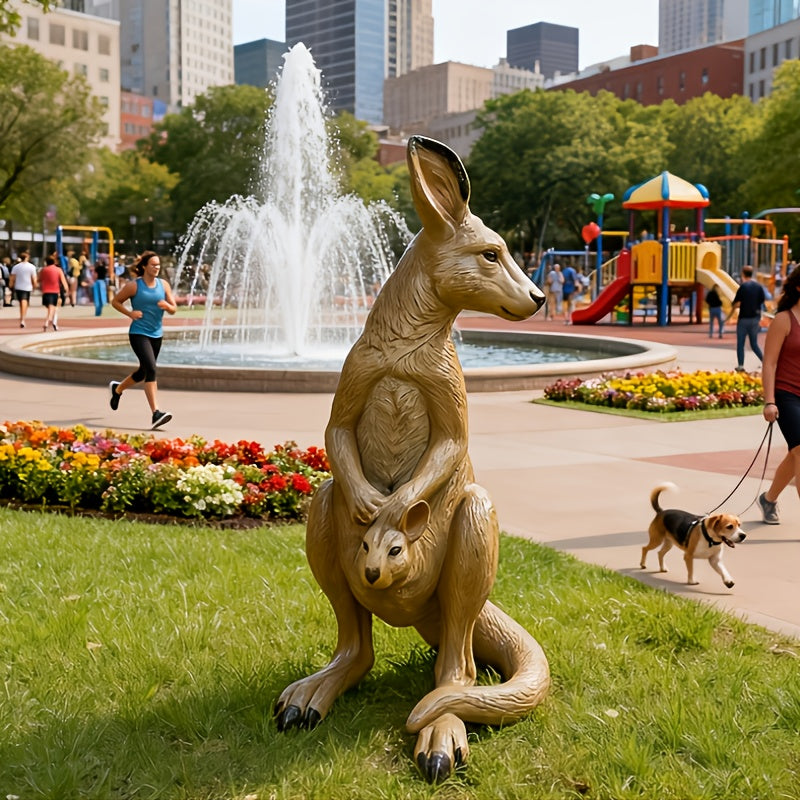 Kangaroo Figurine