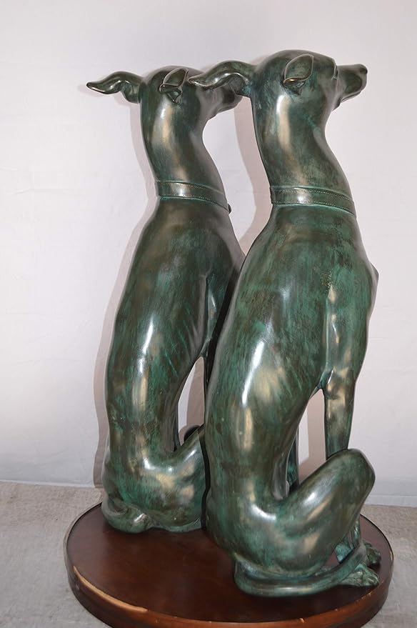 Christmas Exclusive: 35” Sighthound Bronze Pair