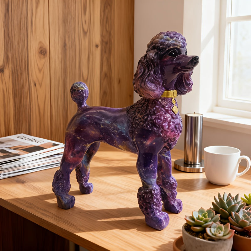 Poodle Statue Resin
