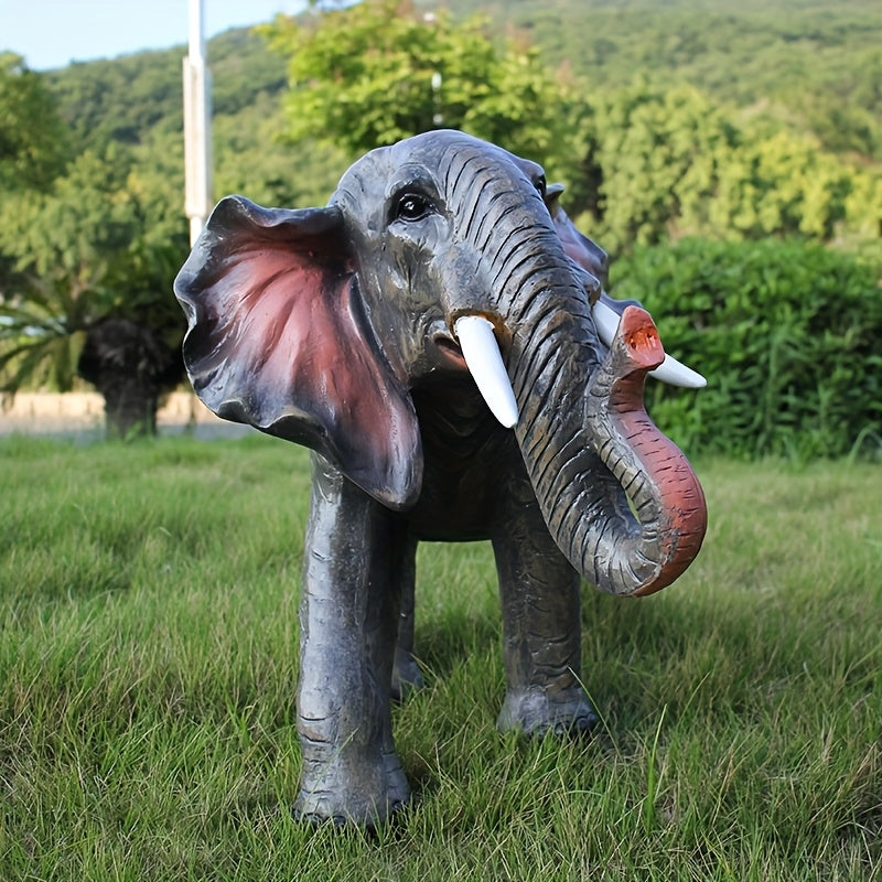 Large Realistic Elephant Statue