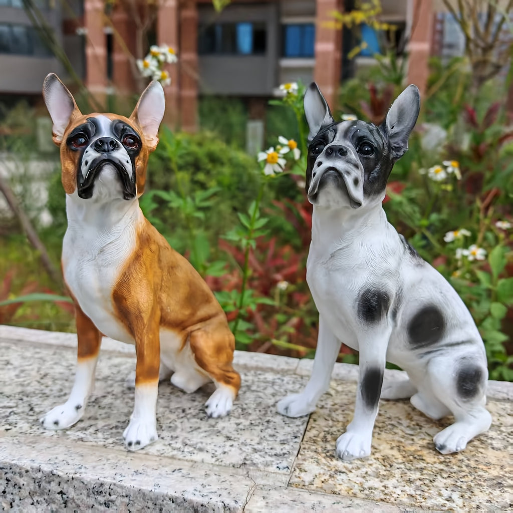 Resin French Bulldog Statue