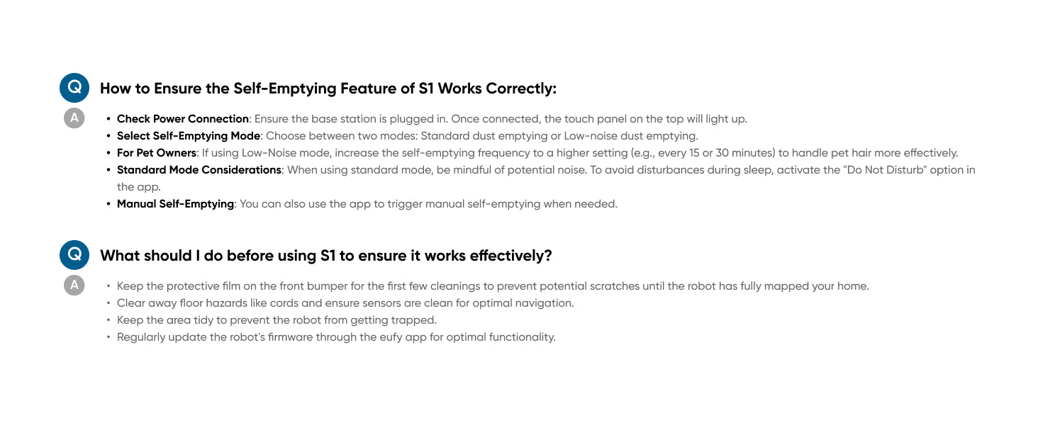 eufy Omni S1, Robot Vacuum Cleaner with Mop, Incredible Suction, All-in-One Station, Smart Obstacle Avoidance, Lift Mop, Wi-Fi, App, Alexa, Corner-to-Edge Deep Cleaning