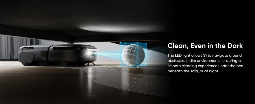 eufy Omni S1, Robot Vacuum Cleaner with Mop, Incredible Suction, All-in-One Station, Smart Obstacle Avoidance, Lift Mop, Wi-Fi, App, Alexa, Corner-to-Edge Deep Cleaning