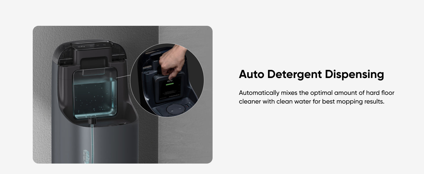 eufy Omni S1, Robot Vacuum Cleaner with Mop, Incredible Suction, All-in-One Station, Smart Obstacle Avoidance, Lift Mop, Wi-Fi, App, Alexa, Corner-to-Edge Deep Cleaning