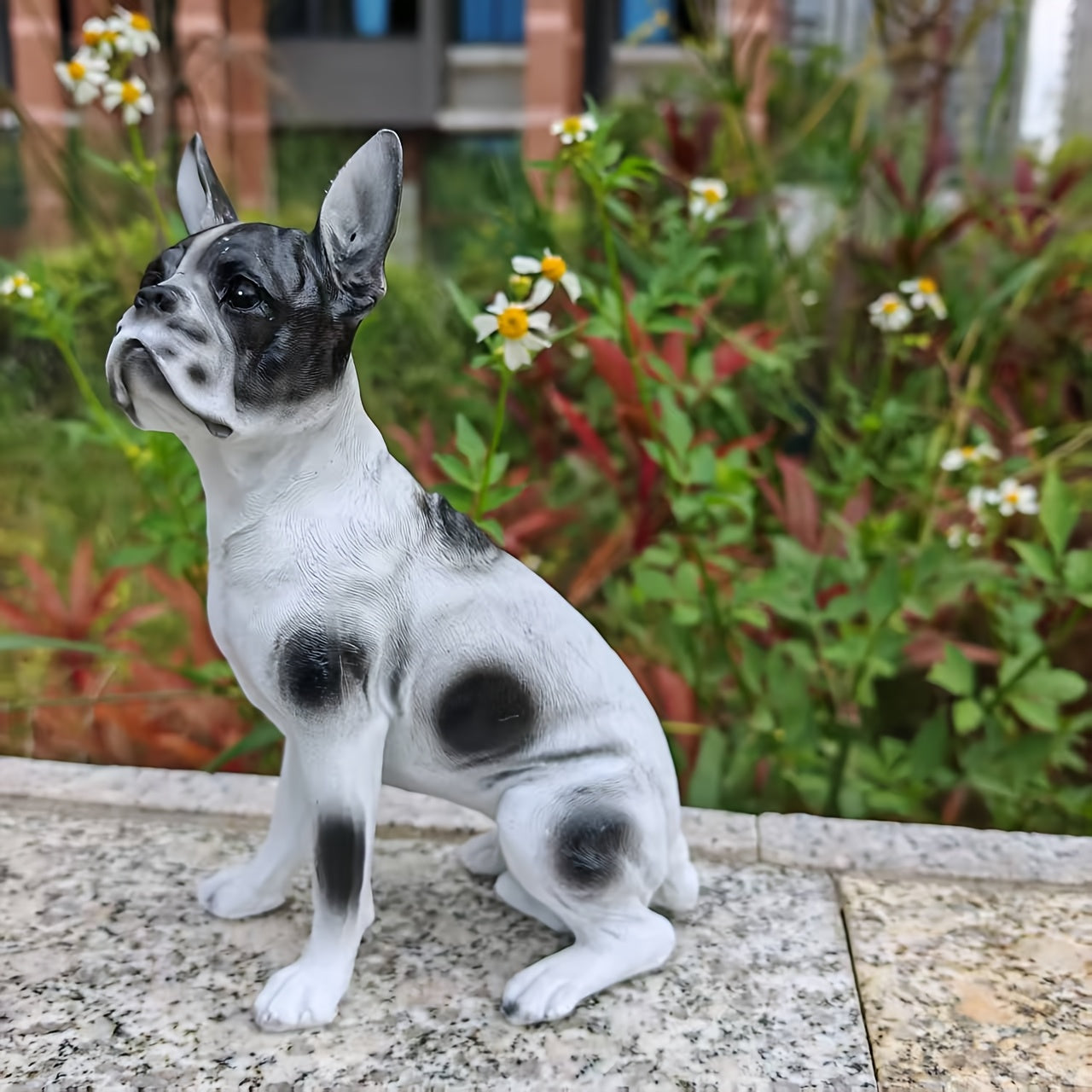 Resin French Bulldog Statue