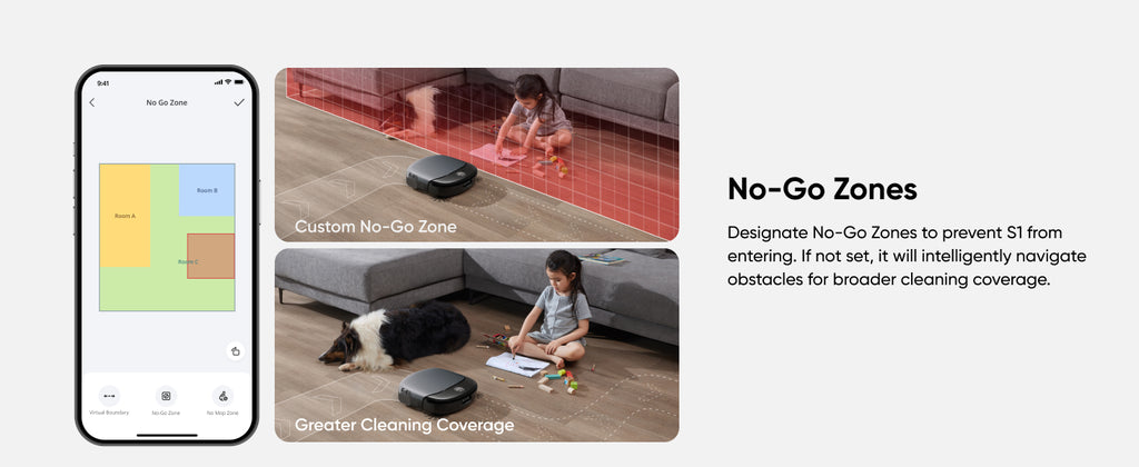 eufy Omni S1, Robot Vacuum Cleaner with Mop, Incredible Suction, All-in-One Station, Smart Obstacle Avoidance, Lift Mop, Wi-Fi, App, Alexa, Corner-to-Edge Deep Cleaning