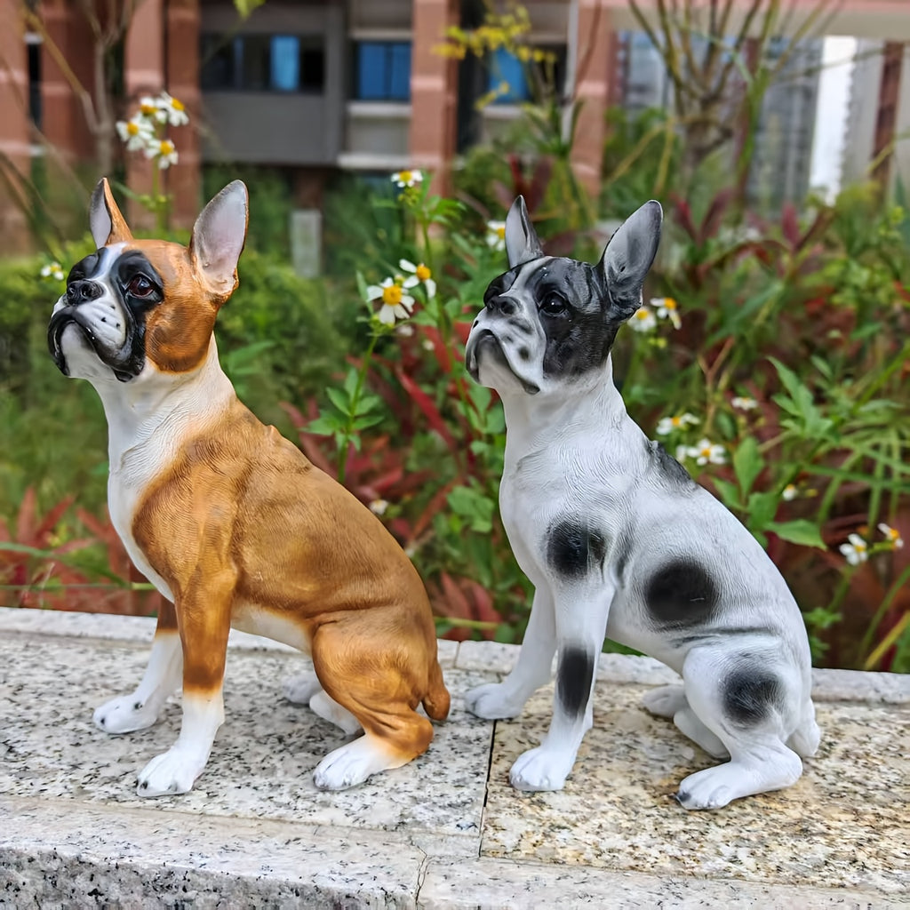 Resin French Bulldog Statue