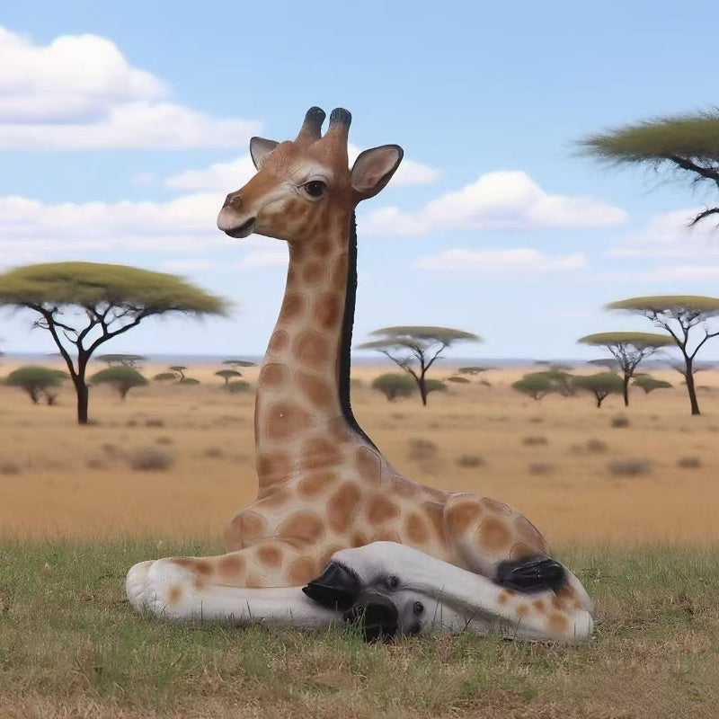 Shockproof Giraffe Statue