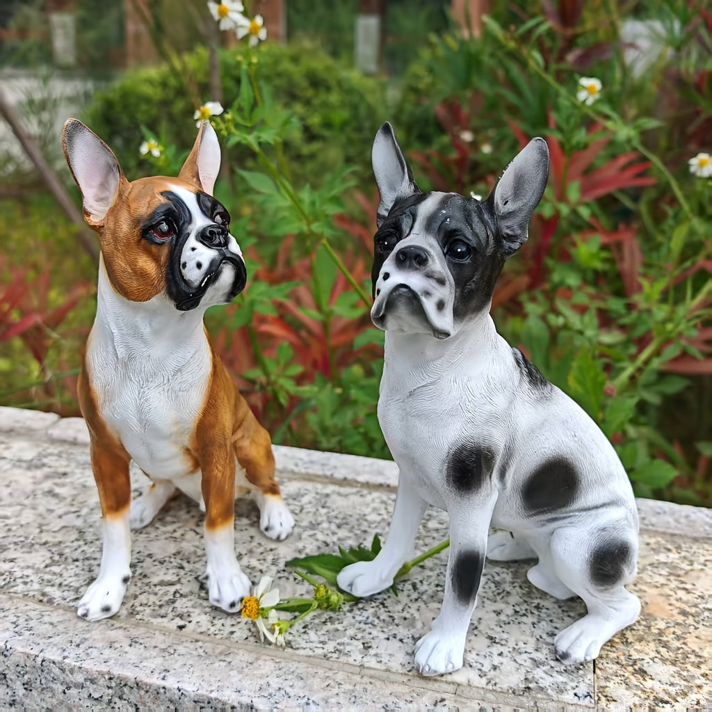 Resin French Bulldog Statue