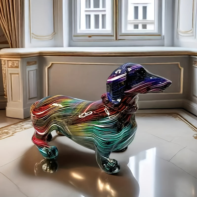 Large Color-Changing-like (Real Effect) Dachshund