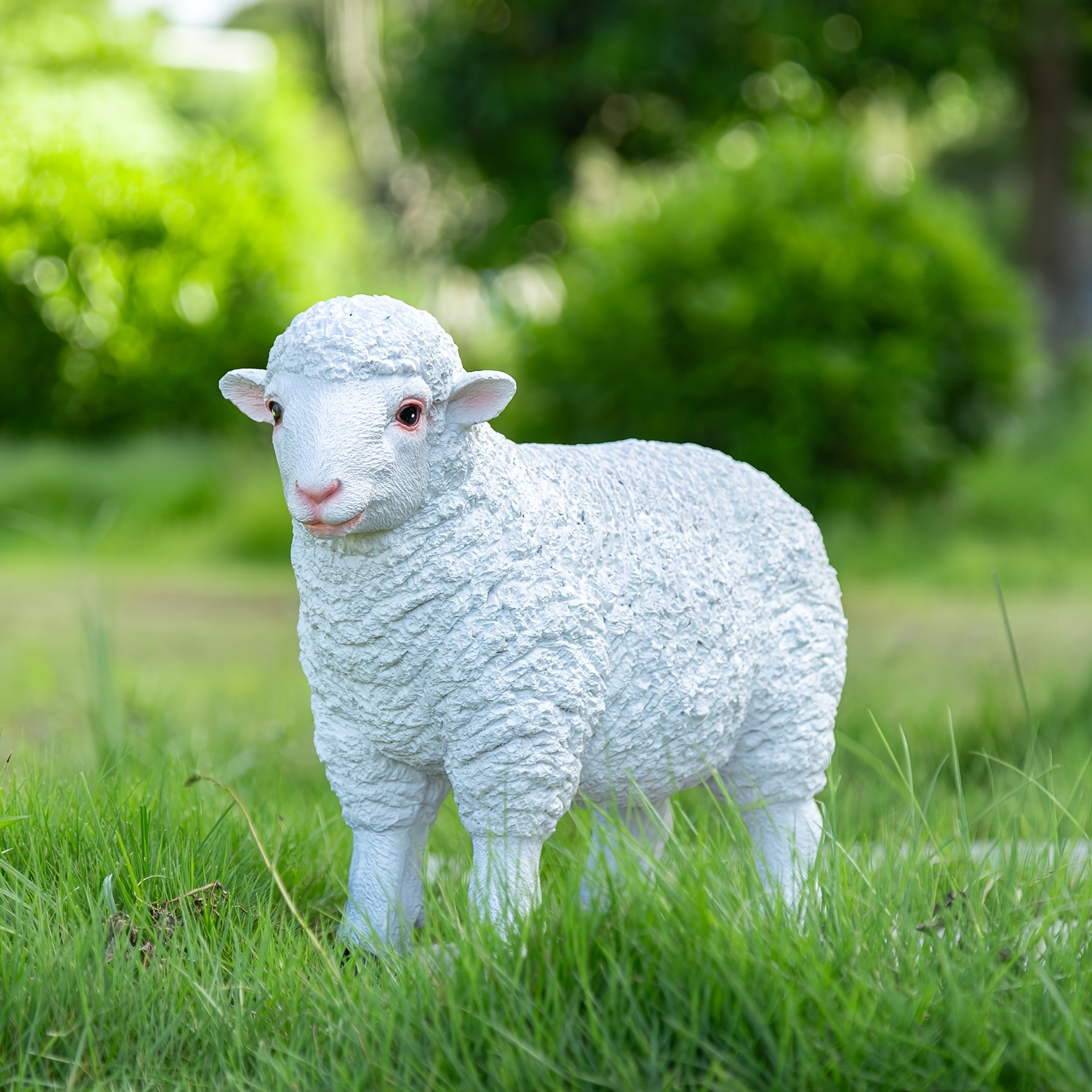 Realistic Sheep Statue