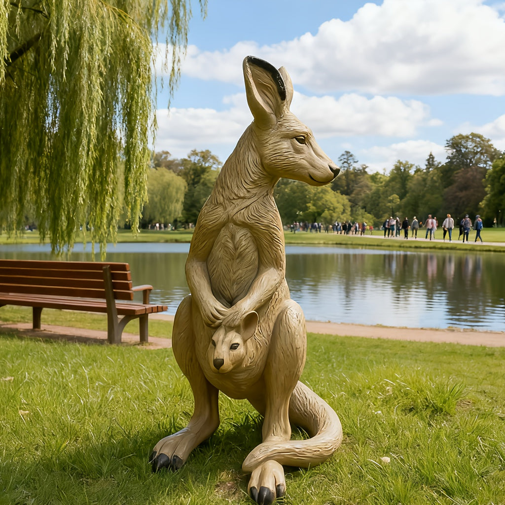 Kangaroo Figurine
